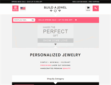 Tablet Screenshot of buildajewel.com